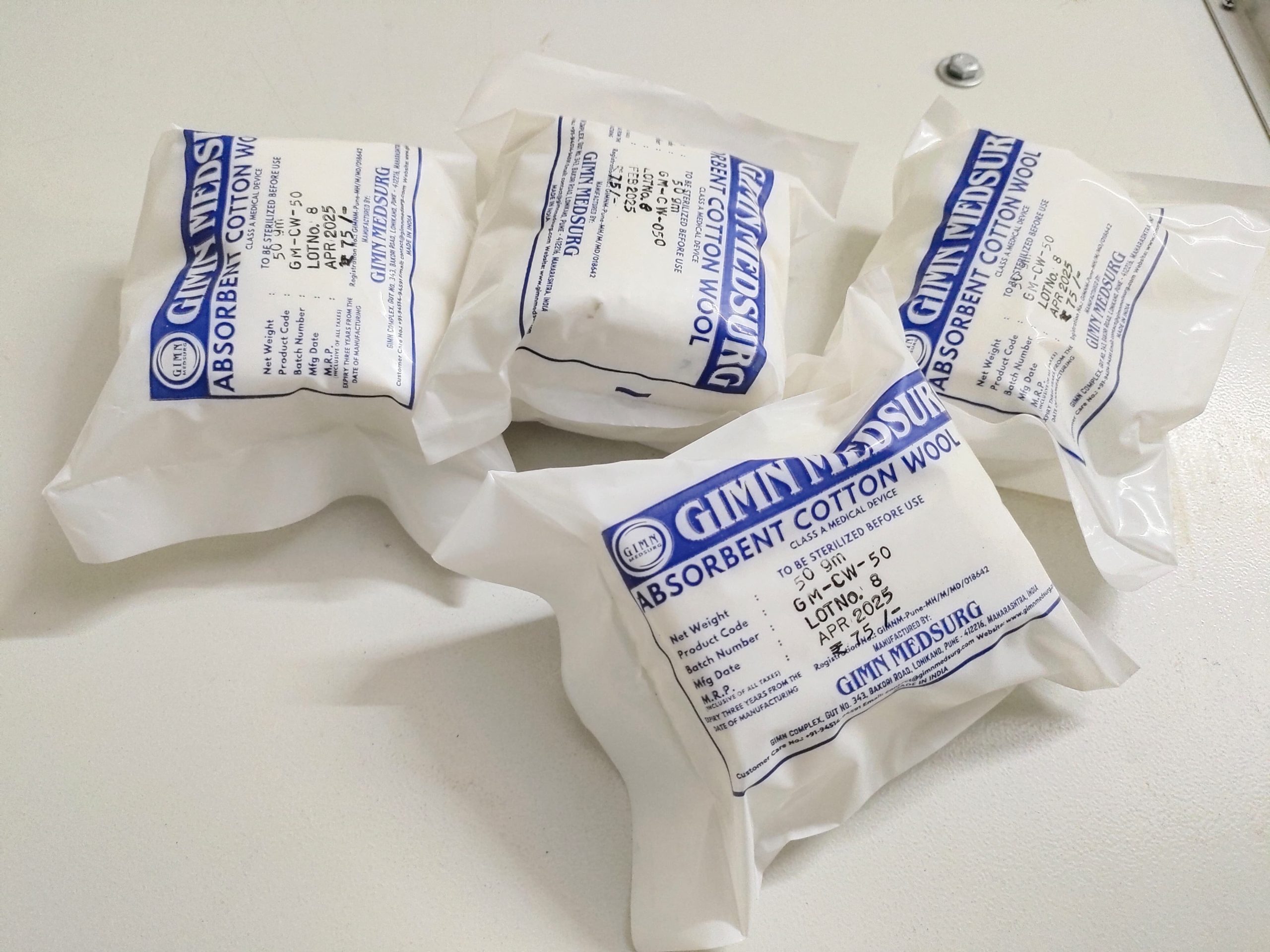 Surgical Absorbent Cotton Wool for Medical Use